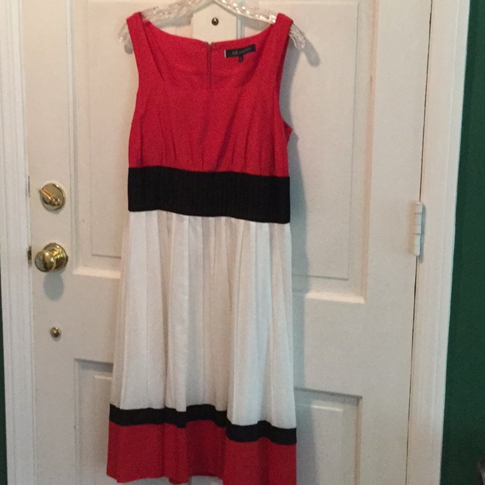 Anne Klein dress.